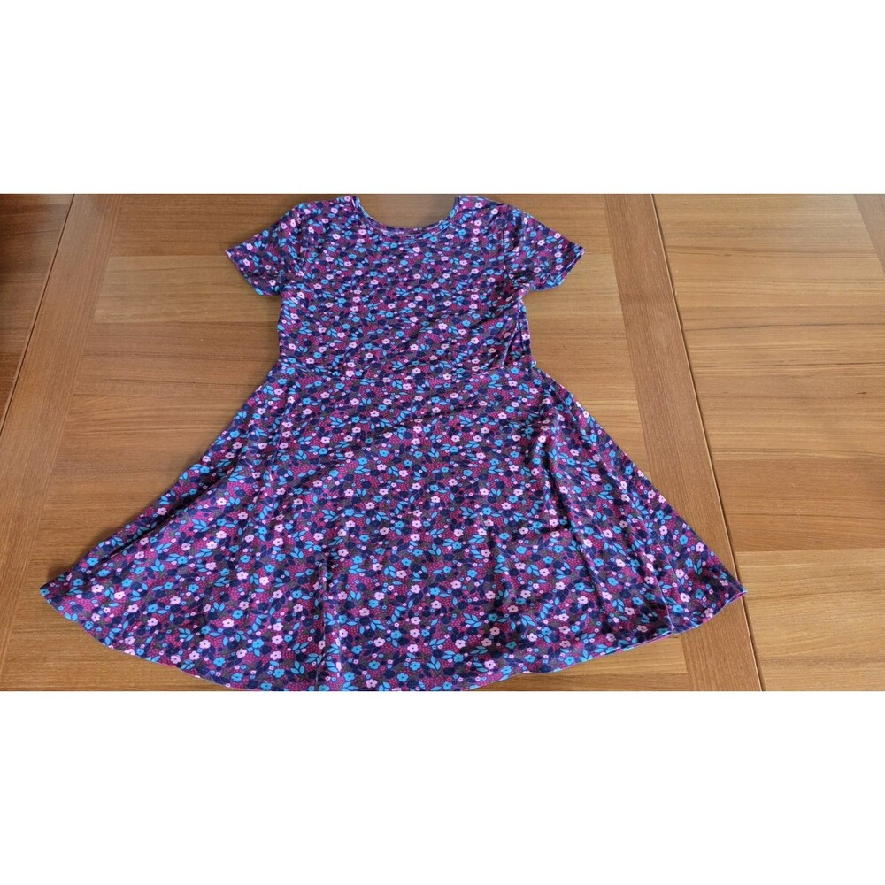 Falls Creek Girl's Floral Dress Size L (10/12)